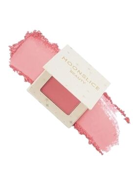 NWT Moonslice Beauty Blush Shade Beautiful Soft Pink Pressed Powder 5.5g Exp 27